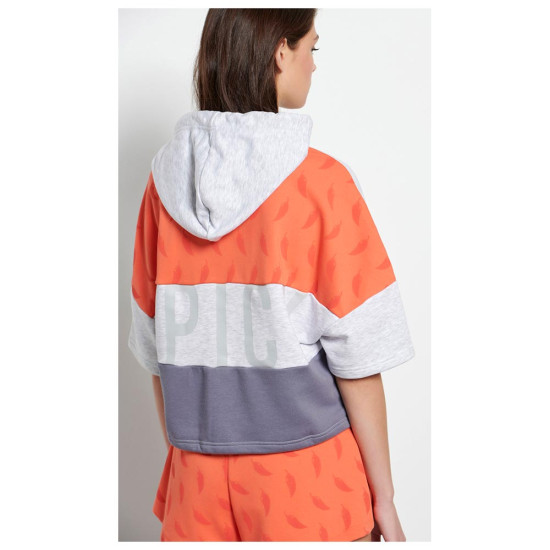 Bodytalk Γυναικείο κοντομάνικο φούτερ